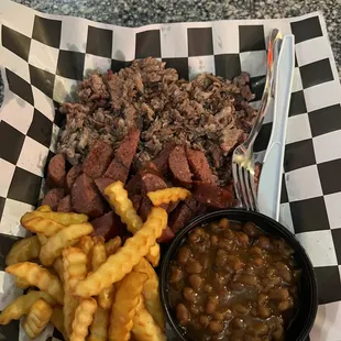 Try a combination of 2 or 3 meats!