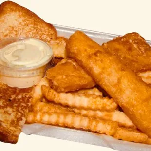 2 pieces fish &amp; fries