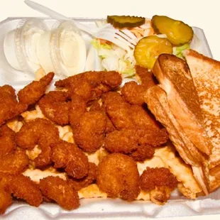 21 pieces shrimp dinner