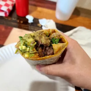 Carne asada burro