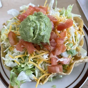 Taco Salad Supreme from Elmo&apos;s Grill!