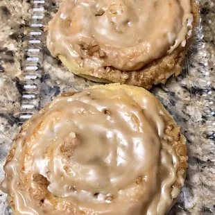 Maple Cinnamon Nut Rolls