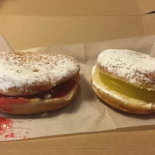 Paczkis! Only on Fat Tuesday, they sell out fast.