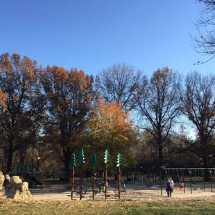 New playground equipment