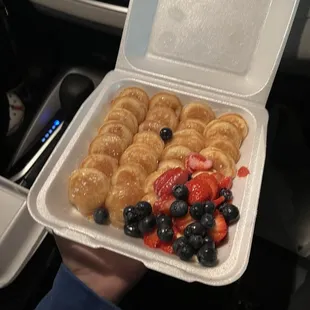 mini pancakes
