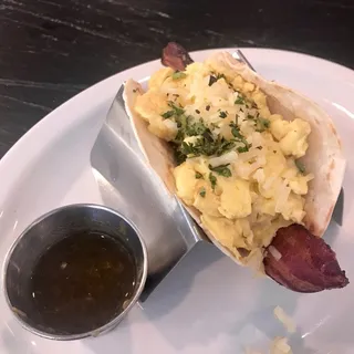 Applewood Bacon Breakfast Taco