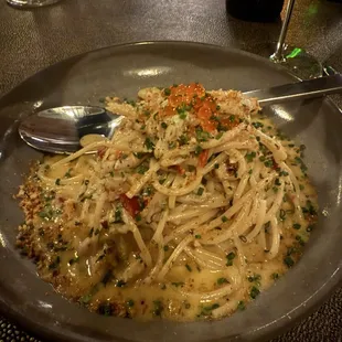 Crab Spaghetti Alla Chittara