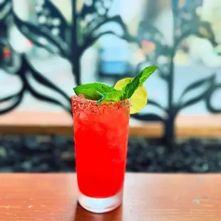 Watermelon Basil Farmers Market Margarita