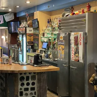 Bar area is so fun!