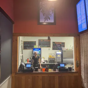 Register area to order your meal