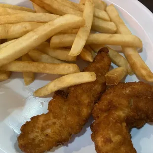 Gluten free kids chicken strips.