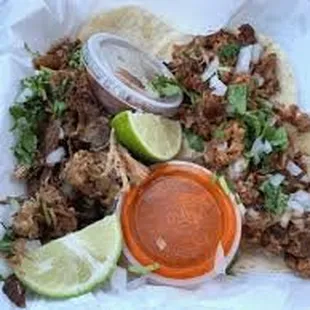 Carnitas and Chicharron Prensado tacos. Photo courtesy nmgastronome.com