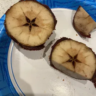 Rotten chamoy apple.
