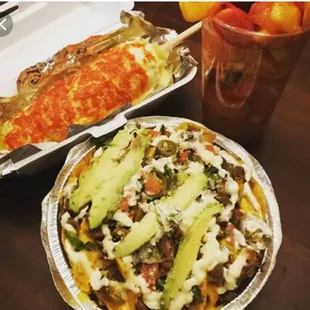 Mangonada elote y meganachos