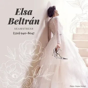 Disclaimer: Elsa was not the seamstress for this dress. Photo is for inspiration only.