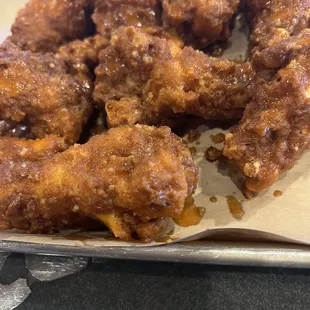 Breaded chicken fingers