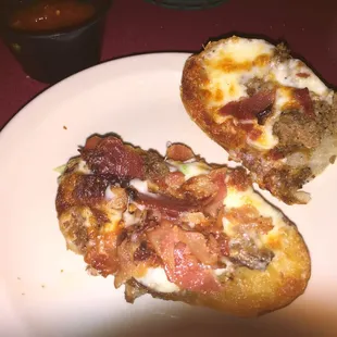 Loaded potato skins
