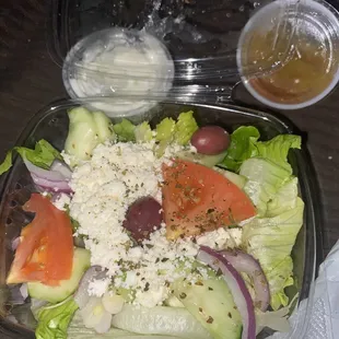 Small Greek salad