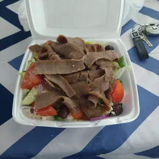 Gyro salad