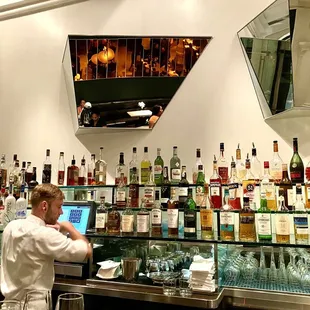 A great liquor selection and excellent bartenders