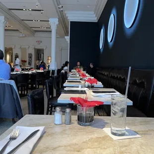 the dining room