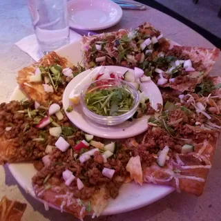 Flatbread Pork Planks