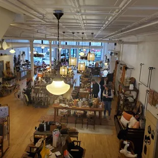 Cute store on one side