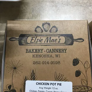 You can find selection of pot pies in the freezer.