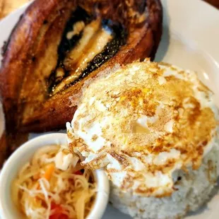 Bangus (milkfish) breakfast Combo