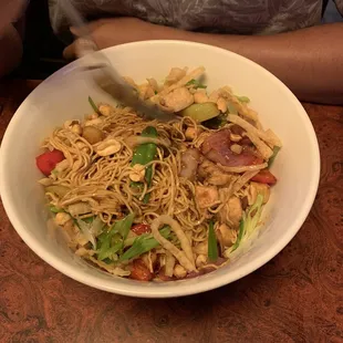 Kung Pao noodles. Really good!!