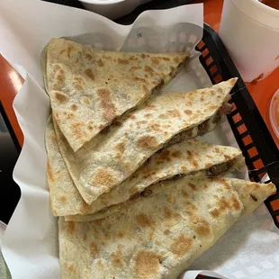 Steak Big Quesadilla with Meat