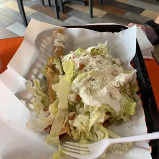 Flautas meal