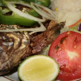 grilled seafood, grilled fish, seafood, fish, food