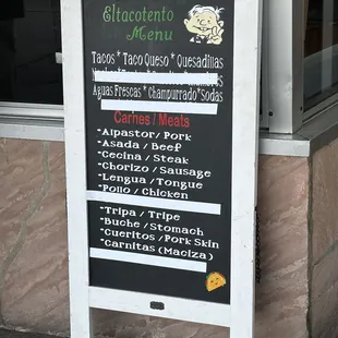 Eltacotento menu .
