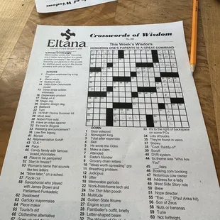 Crosswords!