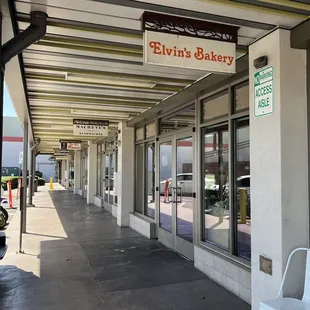the outside of the building