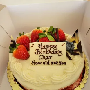 Beautiful cakes.  Signature Red Velvet Cake