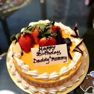 Mango Mousse Cake
