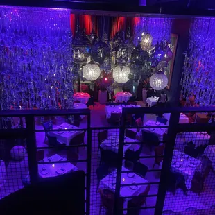 private upstairs bar