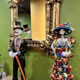 restroom hallway decor