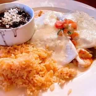 Shrimp Enchiladas