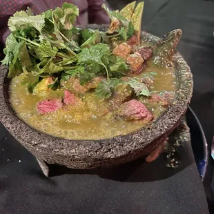 Flank Steak Molcajete