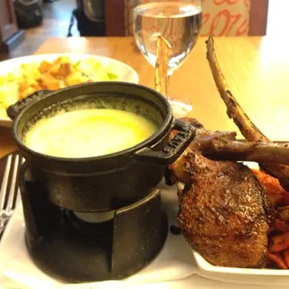 Lamb Chop Fondue