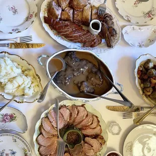 Duck, short rib, pork tenderloin