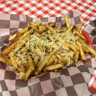 Basket Parmesan Fries yummm!!