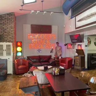 Lounge area