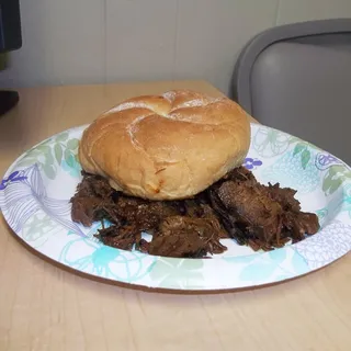 Texas Beef Brisket Sandwich