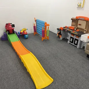 Lots of hands on sensory play