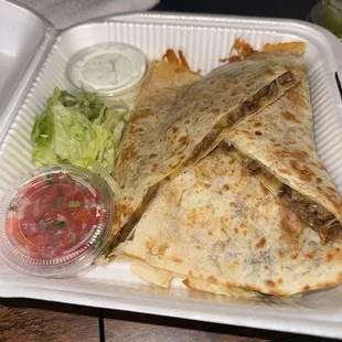 Asada quesadilla
