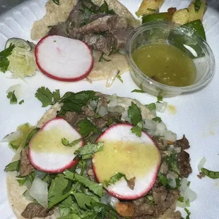Carne Asada Taco, Lengua Taco